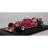 Formule 1 Ferrari 126CK #27 Winner GP Monaco 1981 (G.Villeneuve) + Engine Detail - 1:18 - GP Replicas Formule 1 Ferrari 126CK #27 Winner GP Monaco 1981 (G.Villeneuve) + Engine Detail - 1:18 - GP Replicas