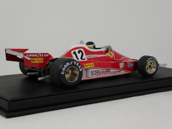 Formule 1 Ferrari 312T2B #12 Team Scuderia Ferrari Spa Sefac Winner GP Brazil + Pilot Figure (C.Reutemann) 1977- 1:18 - GP Replicas