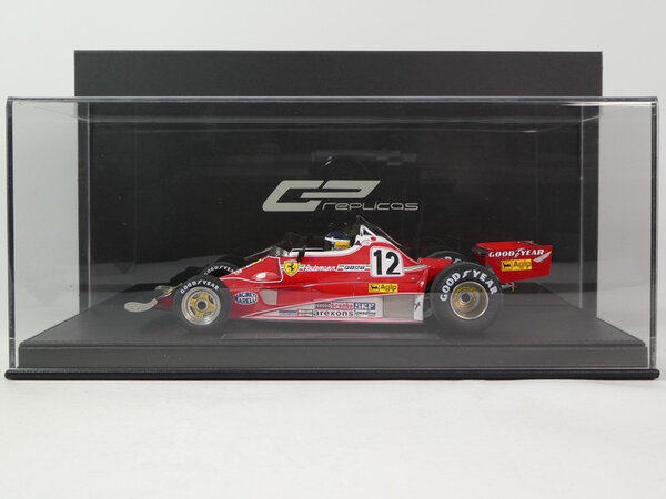 Formule 1 Ferrari 312T2B #12 Team Scuderia Ferrari Spa Sefac Winner GP Brazil + Pilot Figure (C.Reutemann) 1977- 1:18 - GP Replicas
