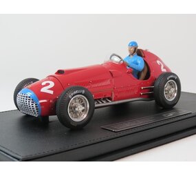 Formule 1 Ferrari 375 #2 Winner GP Monza Italy 1951 + Pilot Figure (A.Ascari) - 1:18 - GP Replicas