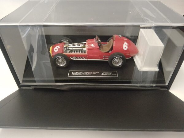 Formule 1 Ferrari 375 #6 2nd GP Spain + Pilot Driver 1971 (J.F.Gonzalez) - 1:18 - GP Replicas