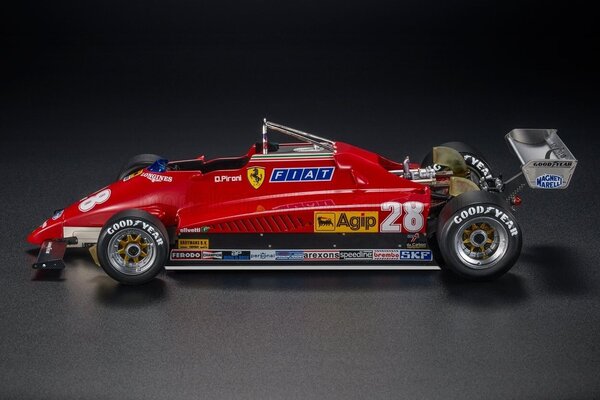 Formule 1 Ferrari 126C2 #28 Winner GP Zandvoort Netherlands 1982 (D.Pironi) - 1:18 - GP Replicas
