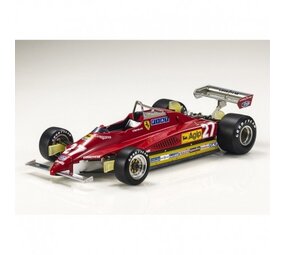 Formule 1 Ferrari 126C2 #27 1982 (G.Villeneuve) - 1:18 - GP Replicas