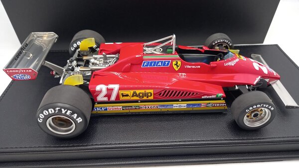 Formule 1 Ferrari 126C2 #27 1982 (G.Villeneuve) - 1:18 - GP Replicas