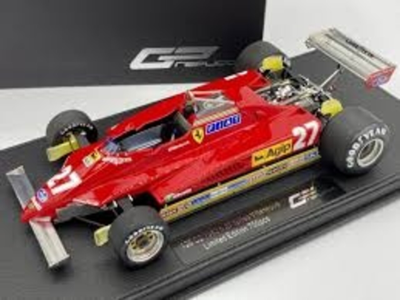 Formule 1 Ferrari 126C2 #27 1982 (G.Villeneuve) - 1:18 - GP Replicas