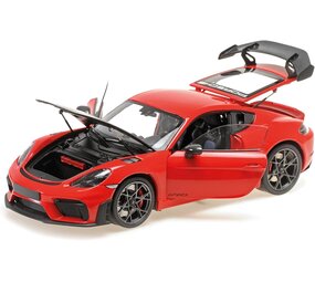 Porsche Porsche Cayman GT4 RS (Weissach Package) 2024 - 1:18 - Minichamps