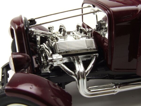 Ford Ford Hot Rod 5-Windows Coupe 1932 (Open Hood) - 1:18 - Motor Max