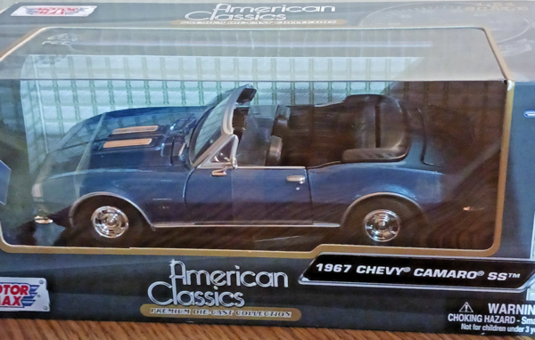 Chevrolet Chevrolet Camaro SS Convertible 1967 - 1:24 - Motor Max