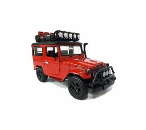 Toyota Toyota FJ40 Hard Top Off Road Version + Roof Rack 'Toyota' 1974 - 1:24 - Motor Max