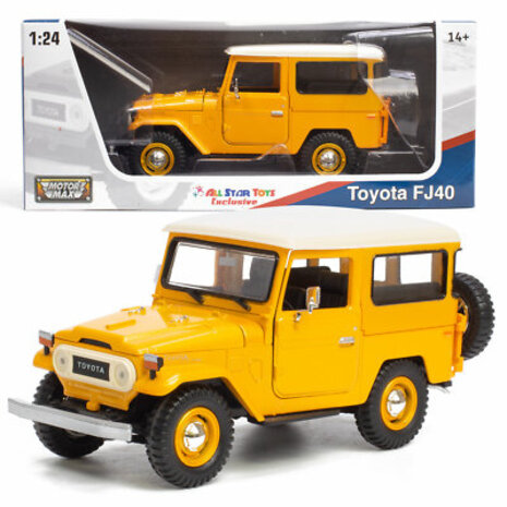 Toyota Toyota FJ40 Land Cruiser Hard Top 1974 - 1:24 - Motor Max