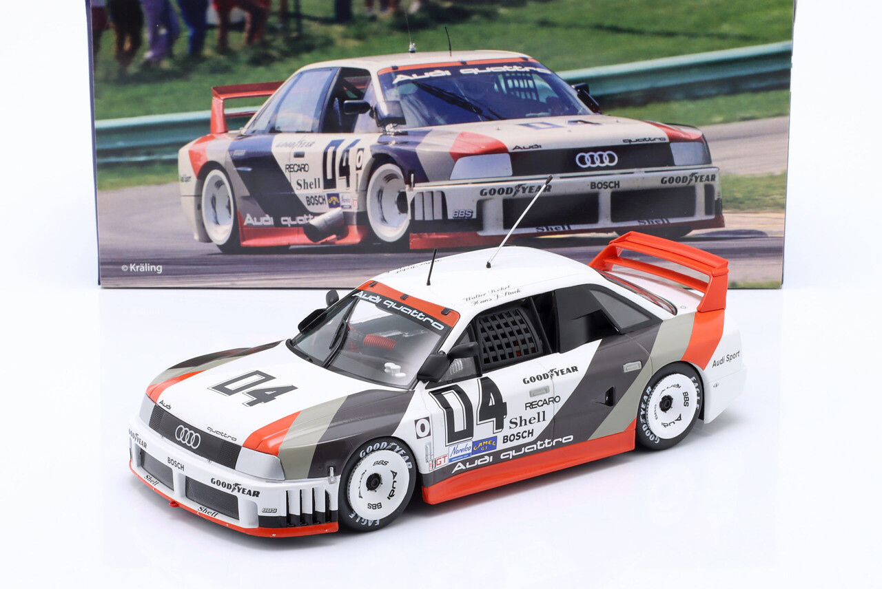 Audi Audi 90 IMSA GTO #04 Miller High Life 500km 1989 - 1:18 - Werk83