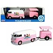 Volkswagen Volkswagen T1 (Type 2) Van + Trailer 1 Axle 'Ice Cream Set' - 1:24 - Motor Max