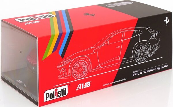 Ferrari Ferrari Purosangue 2022 (+ Showcase) - 1:18 - Polistil Ferrari Ferrari Purosangue 2022 (+ Showcase) - 1:18 - Polistil