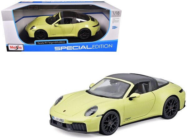 Porsche Porsche 911 Targa 4 GTS Hybrid (992.2) - 1:18 - Maisto Porsche Porsche 911 Targa 4 GTS Hybrid (992.2) - 1:18 - Maisto