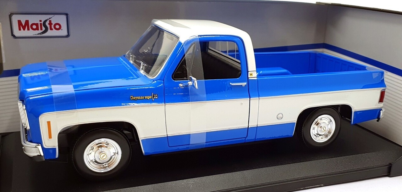 Chevrolet Chevrolet C10 Cheyenne Super 1974 - 1:18 - Maisto Chevrolet Chevrolet C10 Cheyenne Super 1974 - 1:18 - Maisto