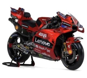 Ducati Ducati Desmosedici GP23 Lenovo Team #1 World Champion Moto GP 2023 - 1:18 - Maisto Ducati Ducati Desmosedici GP23 Lenovo Team #1 World Champion Moto GP 2023 - 1:18 - Maisto