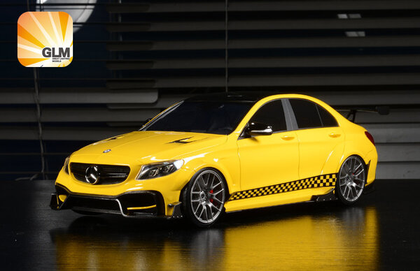 Mercedes-Benz Mercedes-Benz DarwinPro Widebody C63s AMG - 1:18 - GLM (Great Lighting Models)
