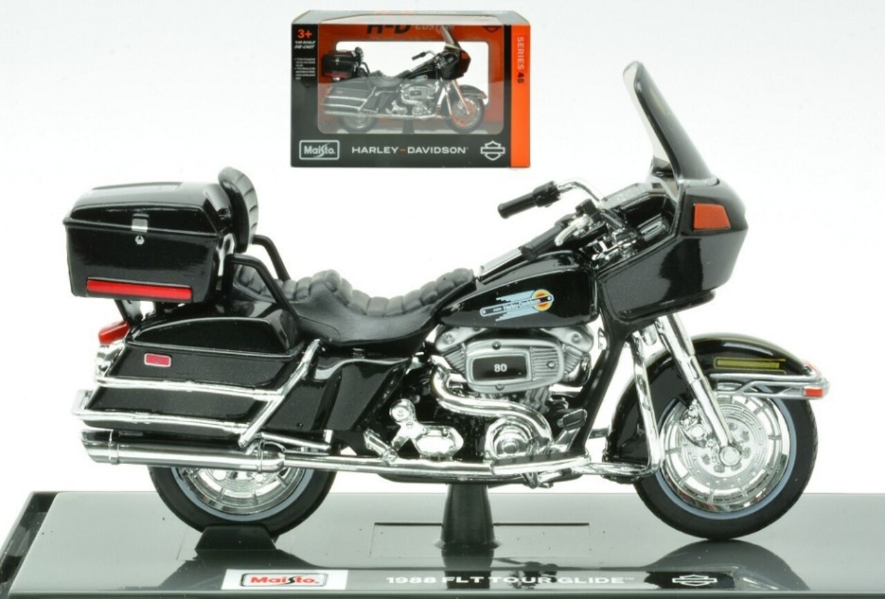 Harley Davidson Harley Davidson FLT Tour Glide 1988 - 1:18 - Maisto
