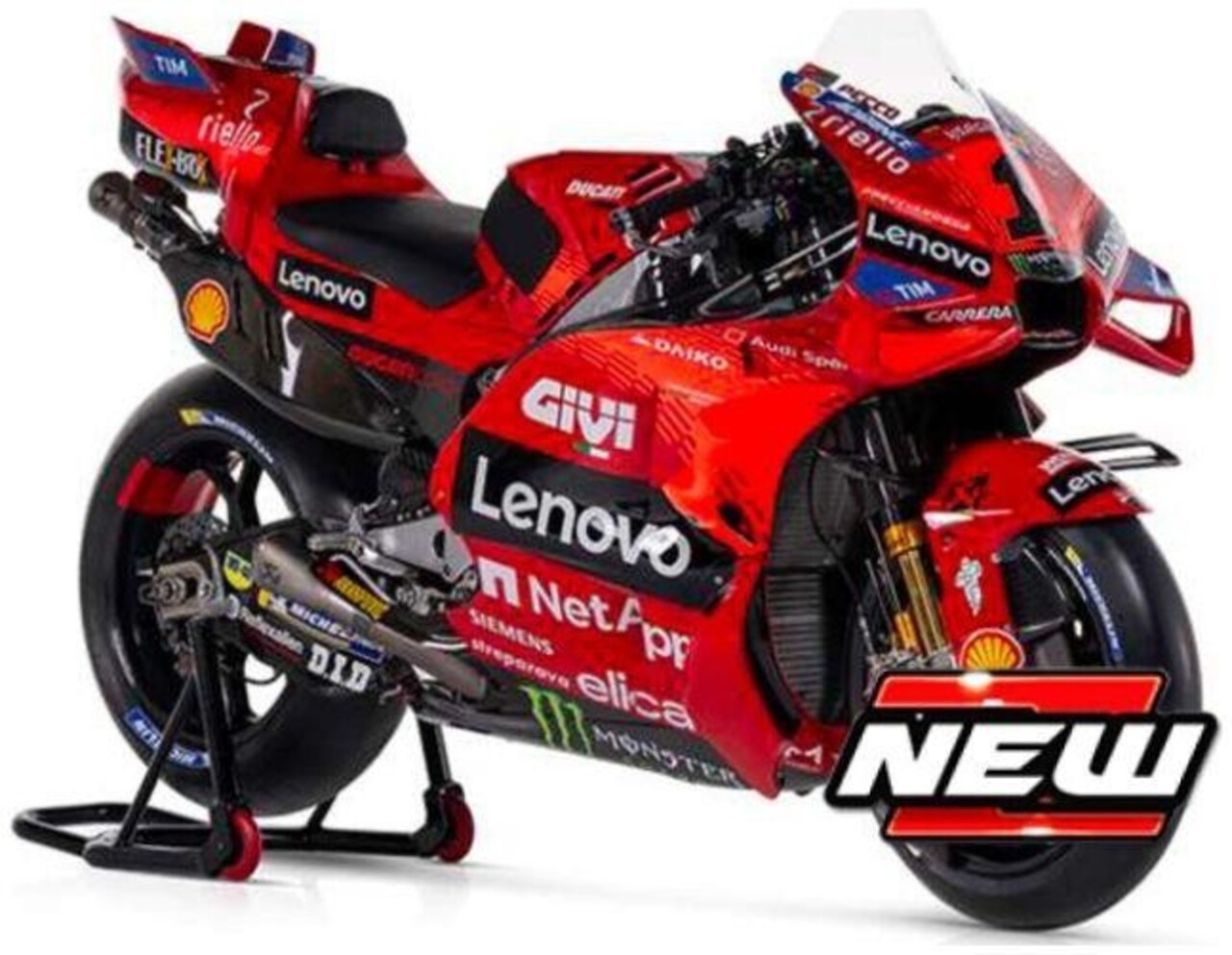 Ducati Ducati Desmosedici GP24 Ducati Lenovo Team #1 2024 - 1:18 - Maisto