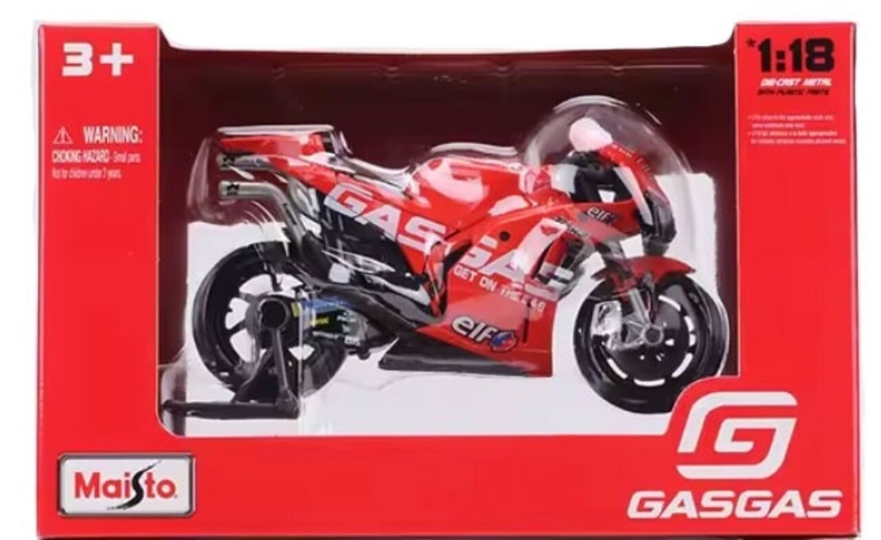 KTM KTM RC16 Tech3 GasGas Factory Racing #37 MotoGP 2023 - 1:18 - Maisto