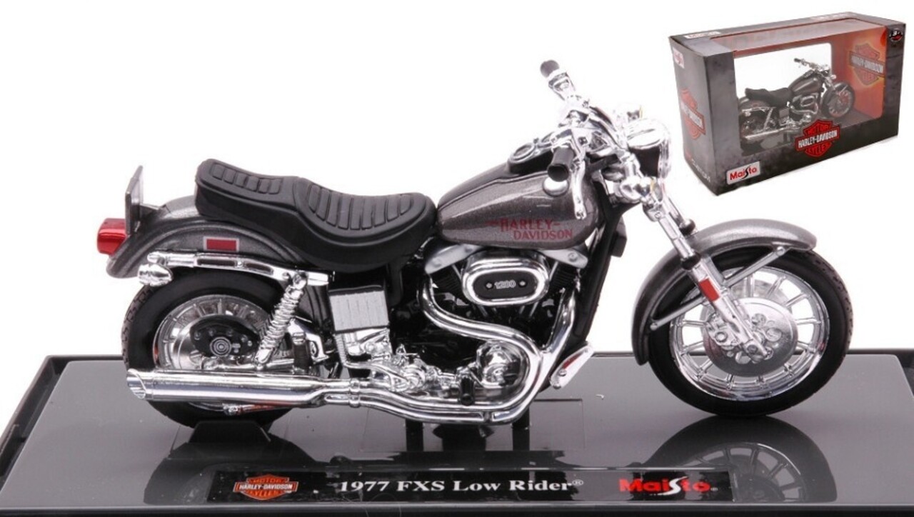 Harley Davidson Harley Davidson FXS Low Rider 1977 - 1:18 - Maisto