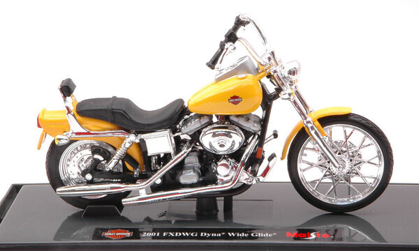 Harley Davidson Harley Davidson FXDWG Dyba Glide Wide 2001 - 1:18 - Maisto