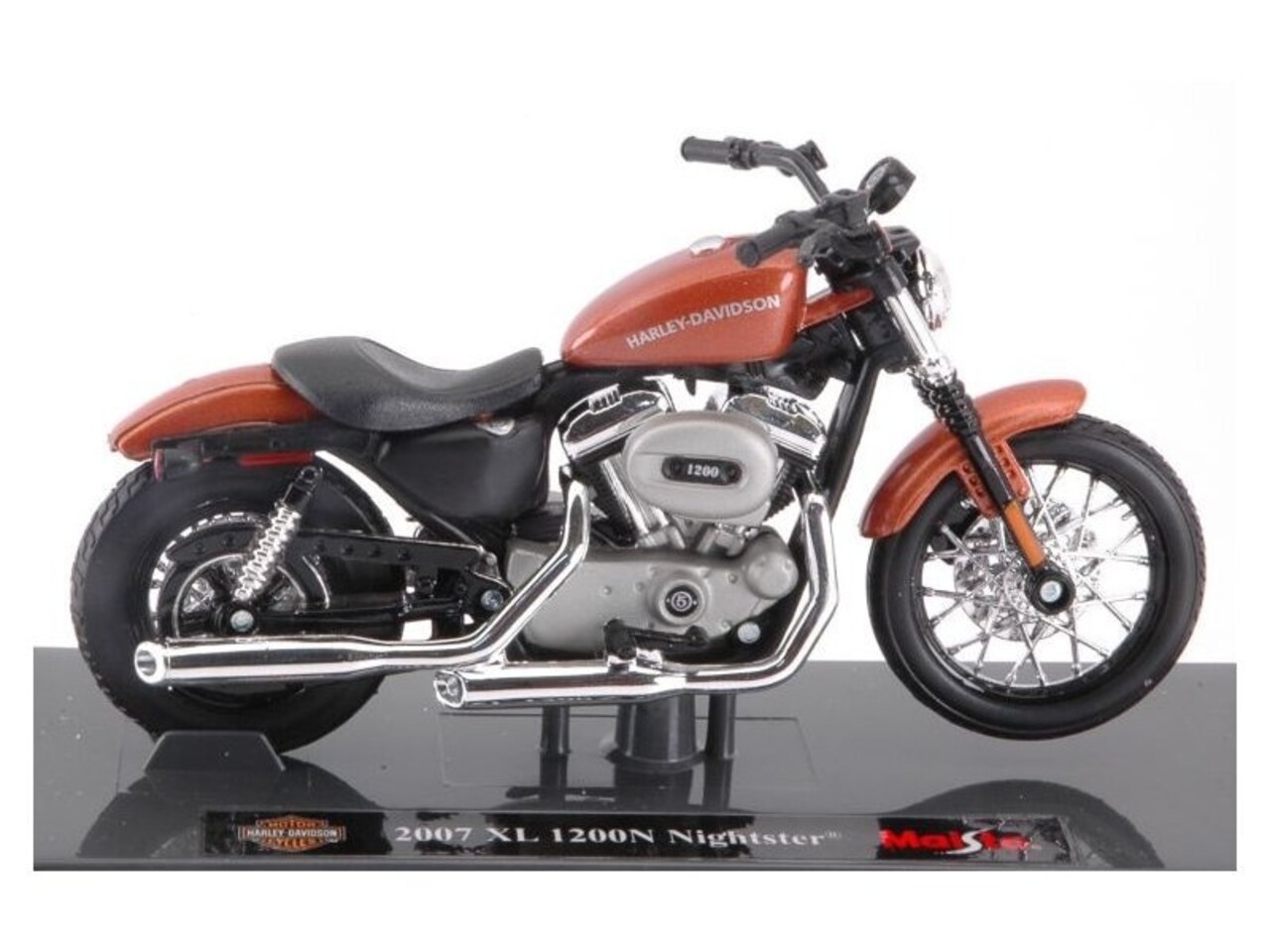 Harley Davidson Harley Davidson XL 1200N Nightster 2007 - 1:18 - Maisto