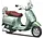 Vespa LXV 2013 - 1:18 - Maisto