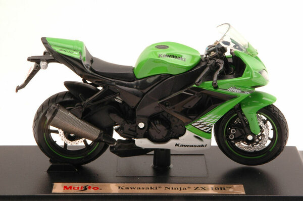 Kawasaki Kawasaki Ninja ZX-12R 2010 - 1:18 - Maisto Kawasaki Kawasaki Ninja ZX-12R 2010 - 1:18 - Maisto