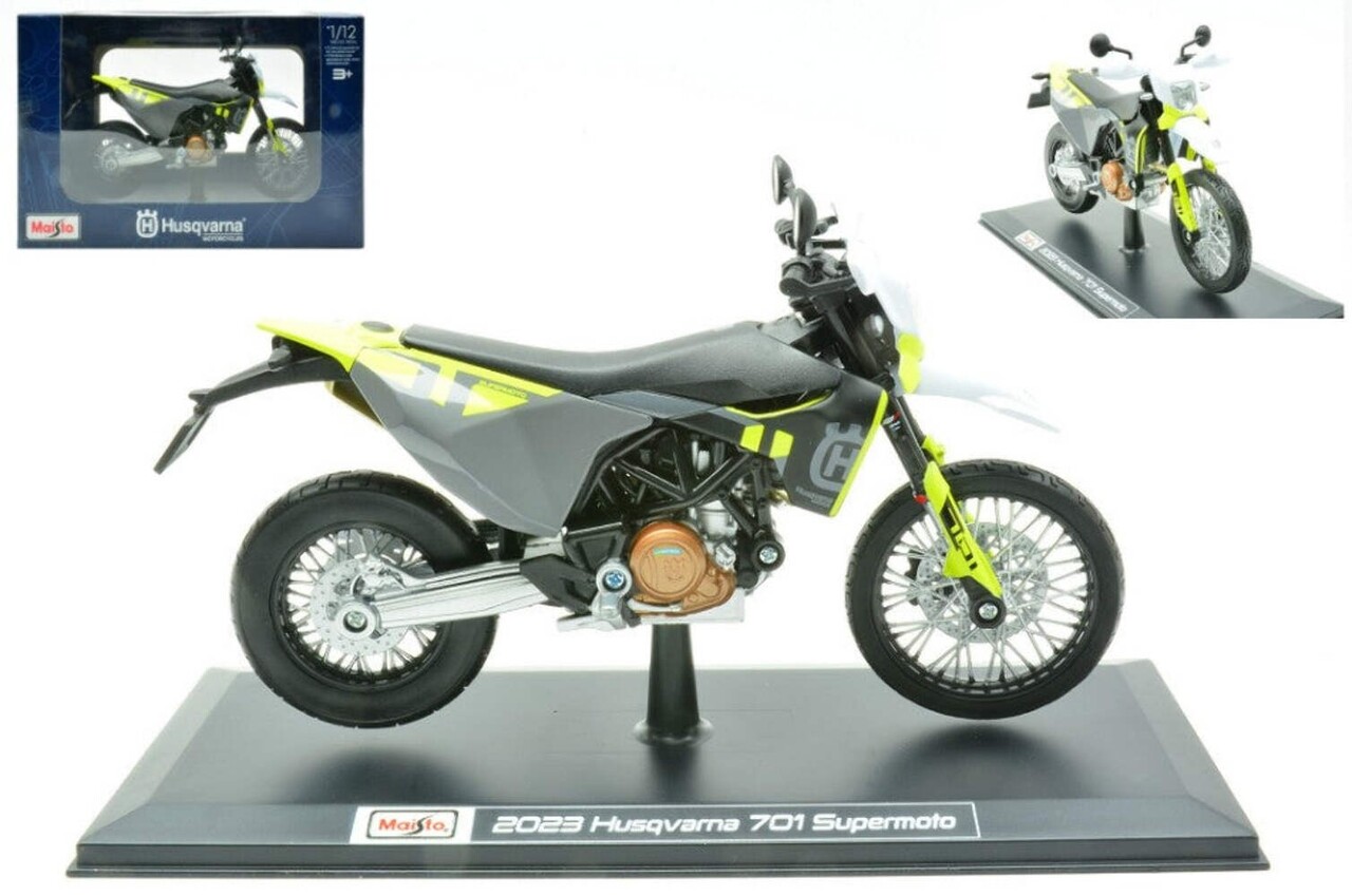 Husqvarna Husqvarna Husky 701 Supermoto - 1:12 - Maisto