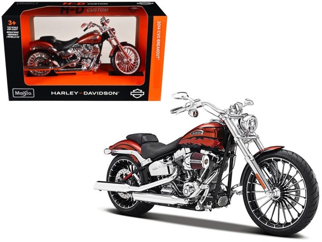 Harley Davidson Harley-Davidson CVO Breakout 2014 - 1:12 - Maisto