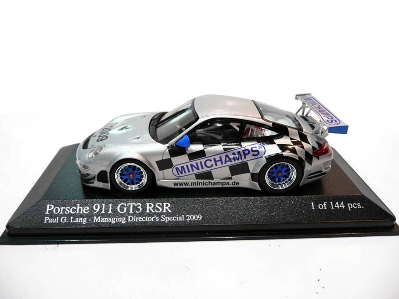 Porsche Porsche 911 GT3 RSR Managing Director's Special 2009 - 1:43 - Minichamps