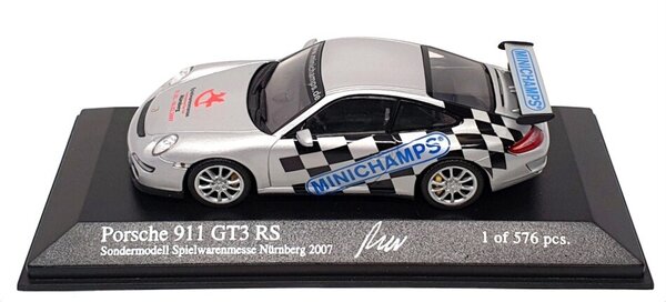 Porsche Porsche 911 GT3 RS Spielwarenmesse Nürnberg 2007 - 1:43 - Minichamps