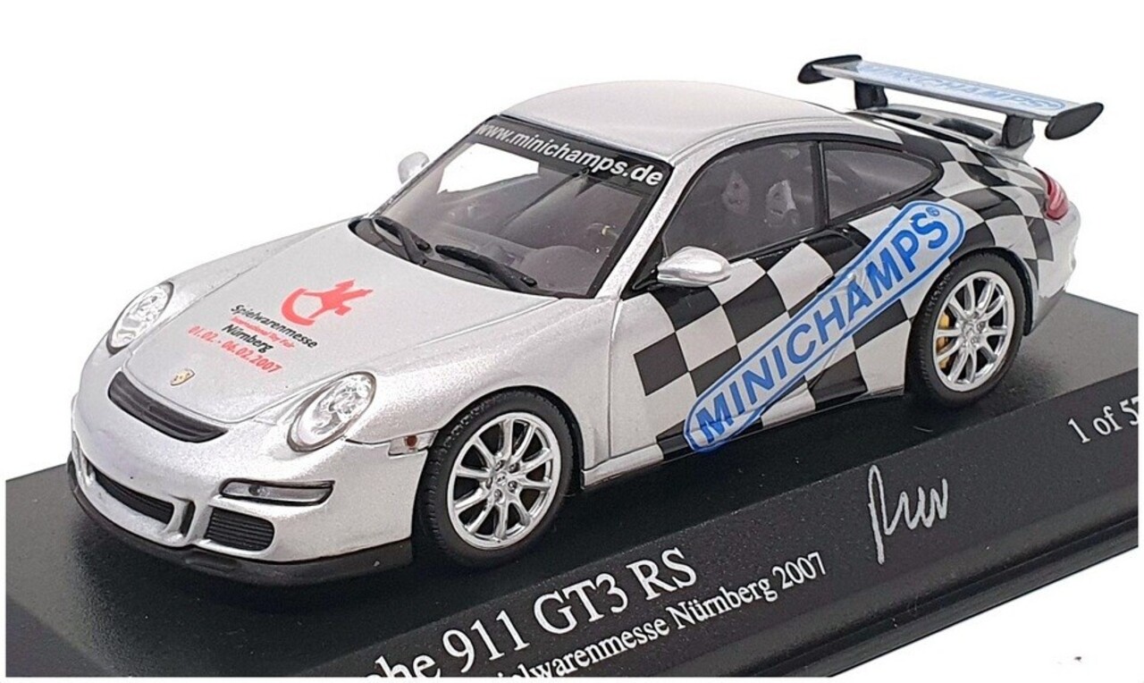 Porsche Porsche 911 GT3 RS Spielwarenmesse Nürnberg 2007 - 1:43 - Minichamps