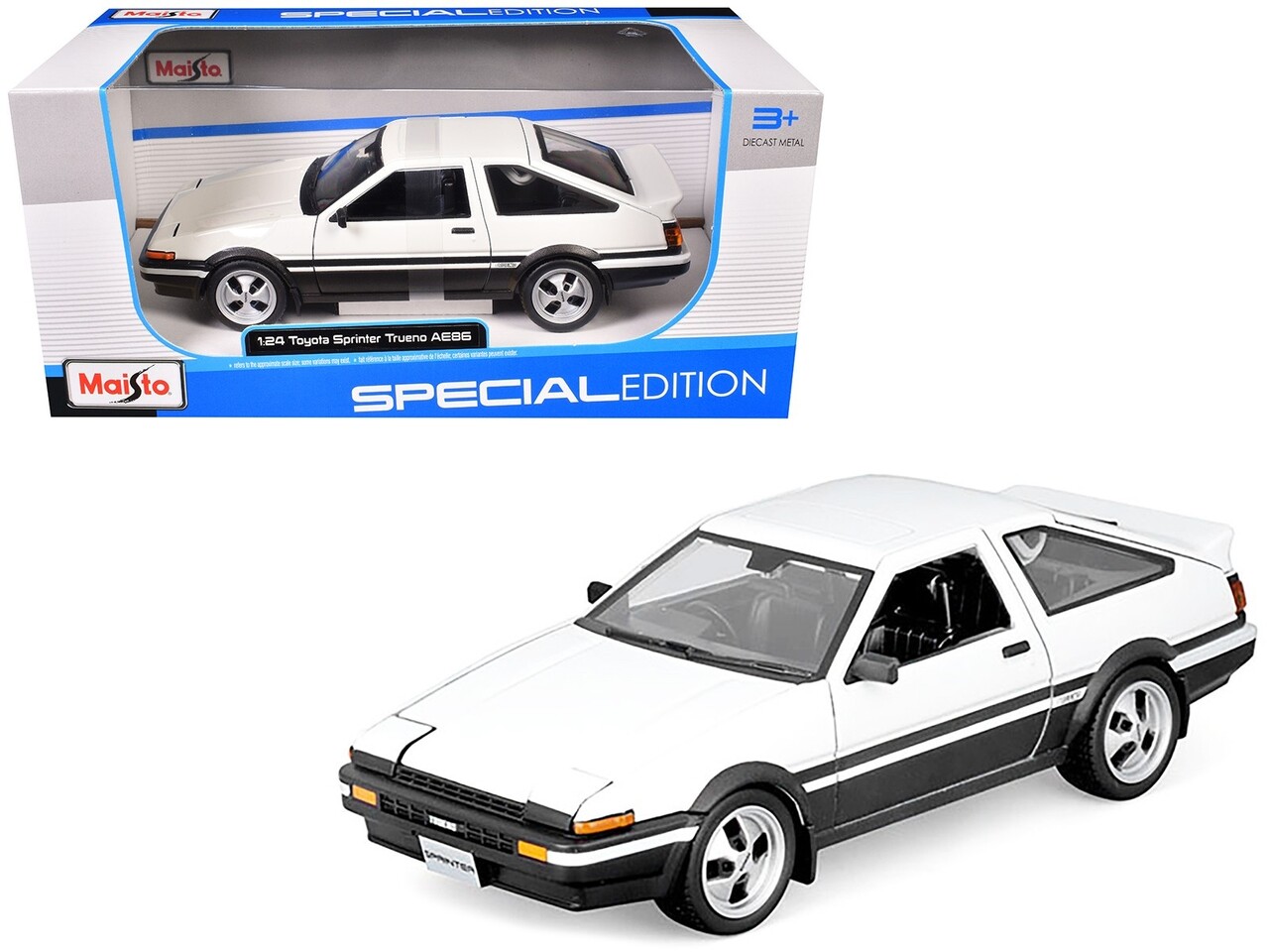 Toyota Toyota Sprinter Trueno (AE86) RHD  - 1:24 - Maisto