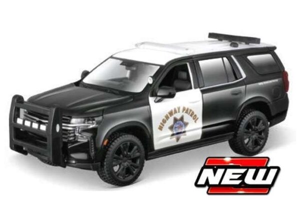 Chevrolet Chevrolet Tahoe 'Highway Patrol' 2021 - 1:24 - Maisto