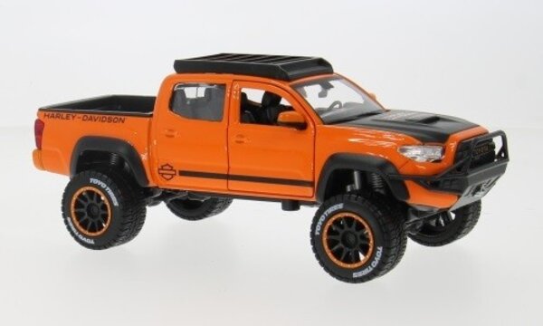 Toyota Toyota Tacoma TRD Pro Pick-Up Truck 'Harley Davidson' 2023  - 1:24 - Maisto
