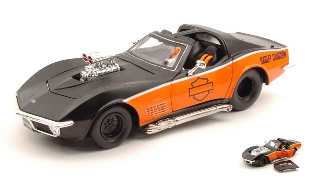 Chevrolet Chevrolet Corvette 'Harley Davidson' 1970 - 1:24 - Maisto
