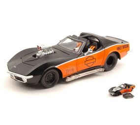 Chevrolet Chevrolet Corvette 'Harley Davidson' 1970 - 1:24 - Maisto