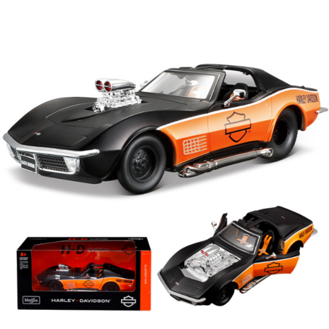 Chevrolet Chevrolet Corvette 'Harley Davidson' 1970 - 1:24 - Maisto