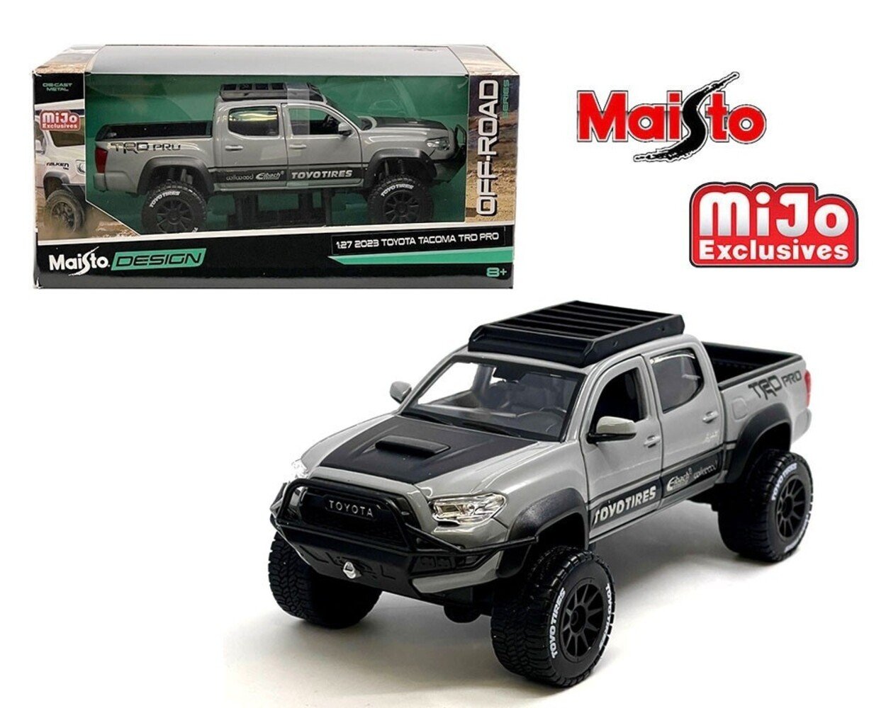 Toyota Toyota Tacoma TRD  Off Road Pick-Up Truck 2023  - 1:27 - Maisto