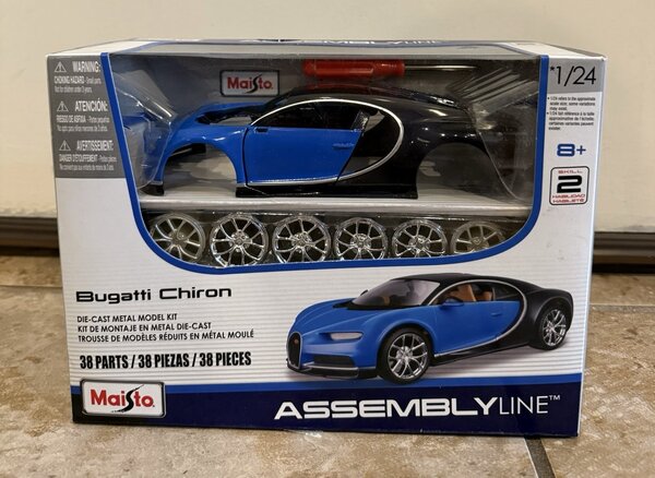 Bugatti Bugatti Chiron 2016 (KIT) - 1:24 - Maisto