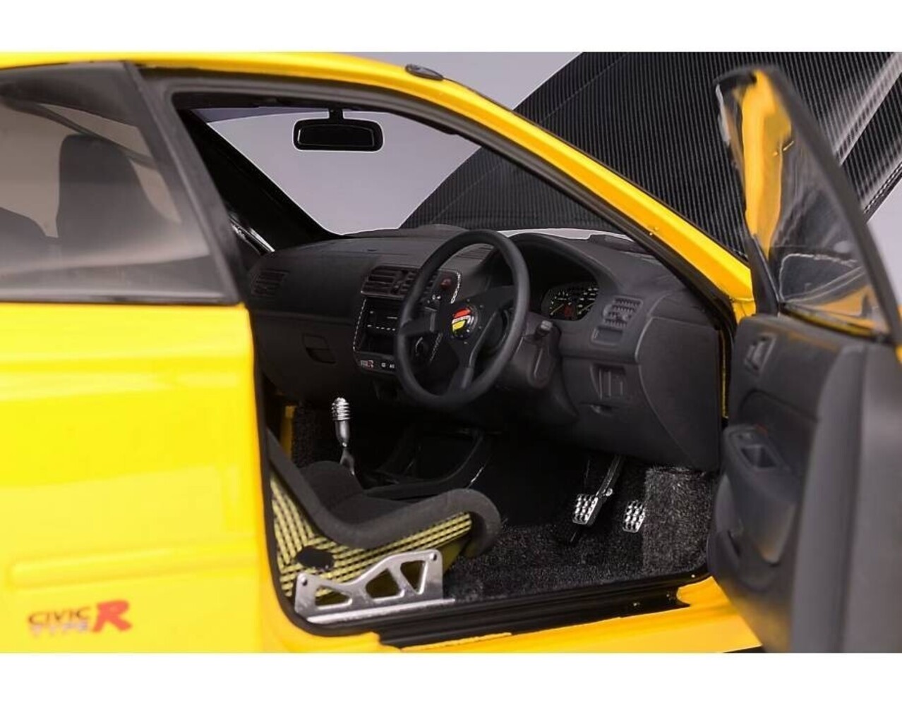 Honda Honda Civic EK9 Type R "Spoon' + Engine + Accessories 1999 - 1:18 - MotorHelix Honda Honda Civic EK9 Type R "Spoon' + Engine + Accessories 1999 - 1:18 - MotorHelix