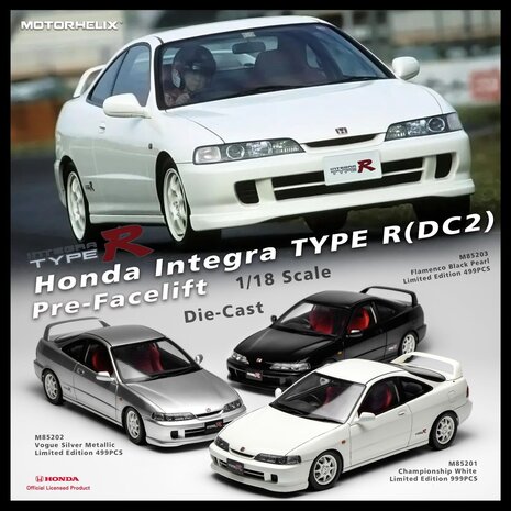 Honda Honda Integra Type-R (DC2) 1997 - 1:18 - MotorHelix