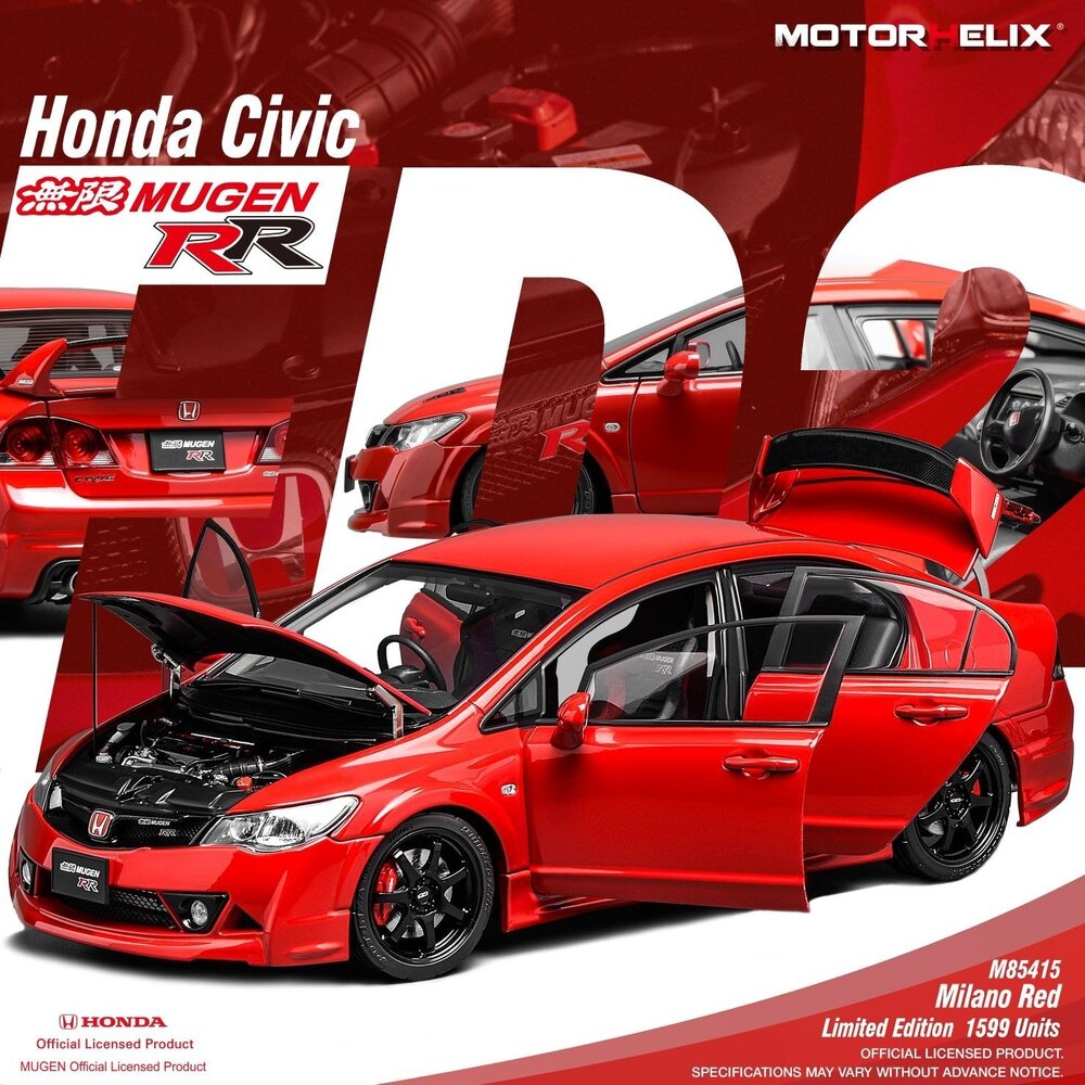 Honda Honda Civic Mugen RR (FD2) 2008 - 1:18 - MotorHelix