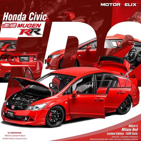 Honda Honda Civic Mugen RR (FD2) 2008 - 1:18 - MotorHelix
