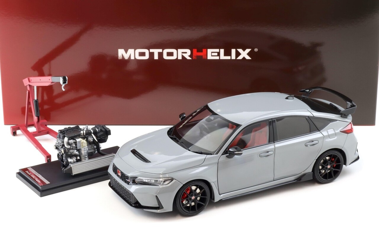 Honda Honda Civic Type-R (FL5) + Engine + Accessories 2020 - 1:18 - MotorHelix