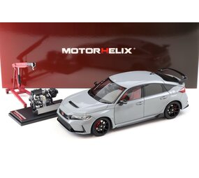 Honda Honda Civic Type-R (FL5) + Engine + Accessories 2020 - 1:18 - MotorHelix