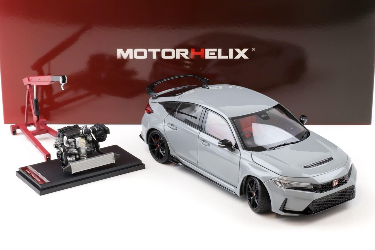 Honda Honda Civic Type-R (FL5) + Engine + Accessories 2020 - 1:18 - MotorHelix
