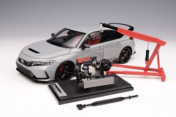 Honda Honda Civic Type-R (FL5) + Engine + Accessories 2020 - 1:18 - MotorHelix